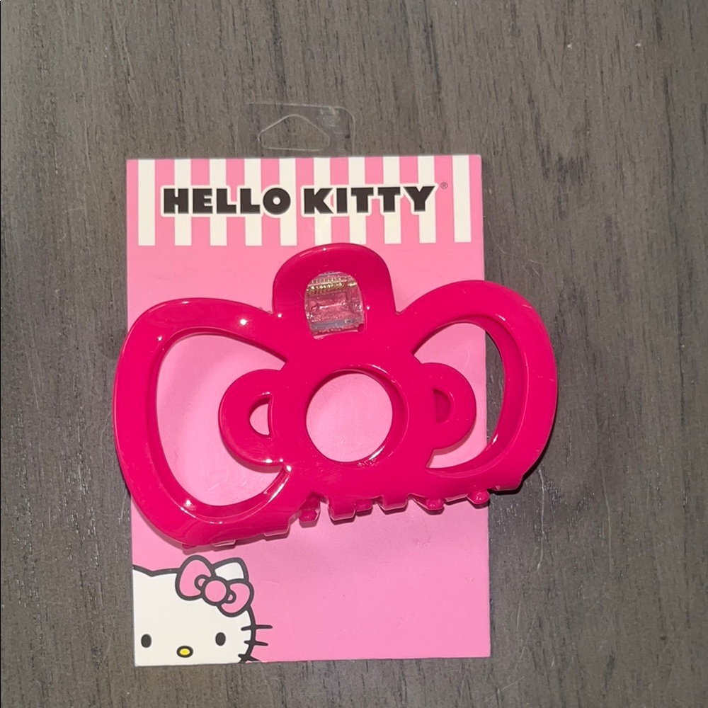 Hello Kitty Bow Hair Clip